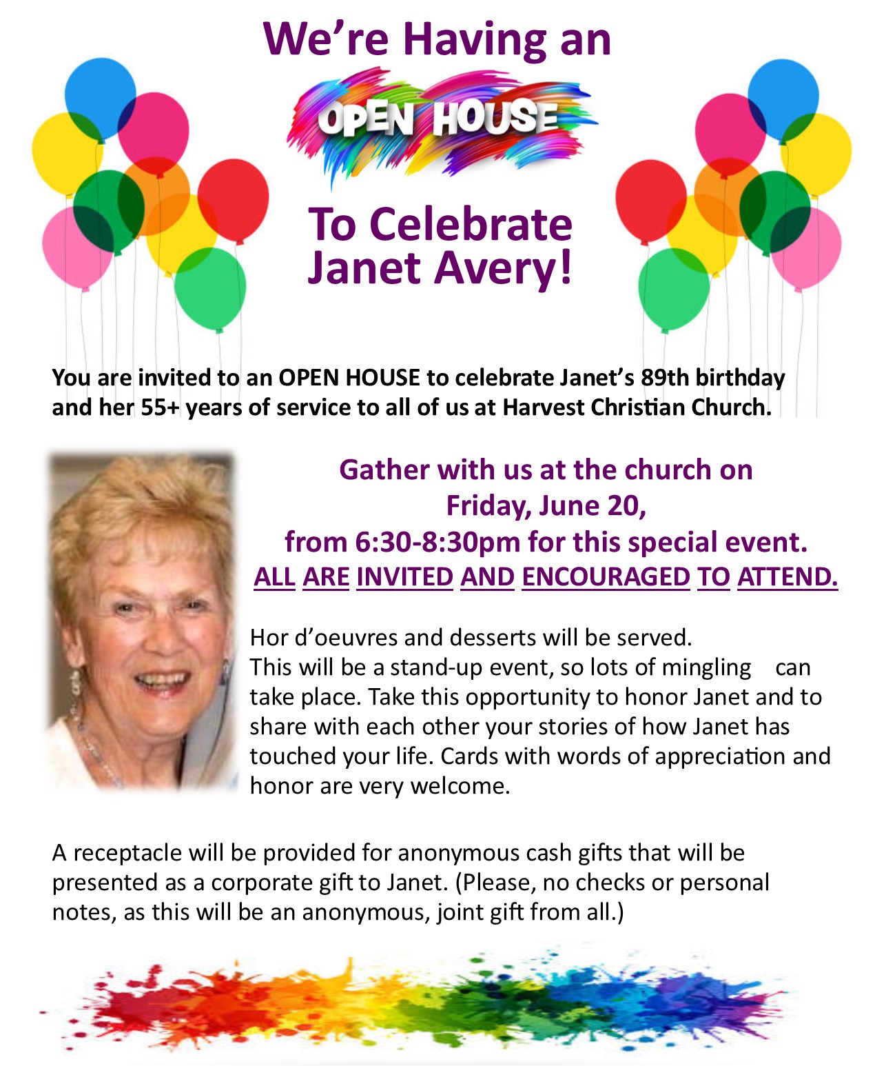 Celebrating Janet Avery