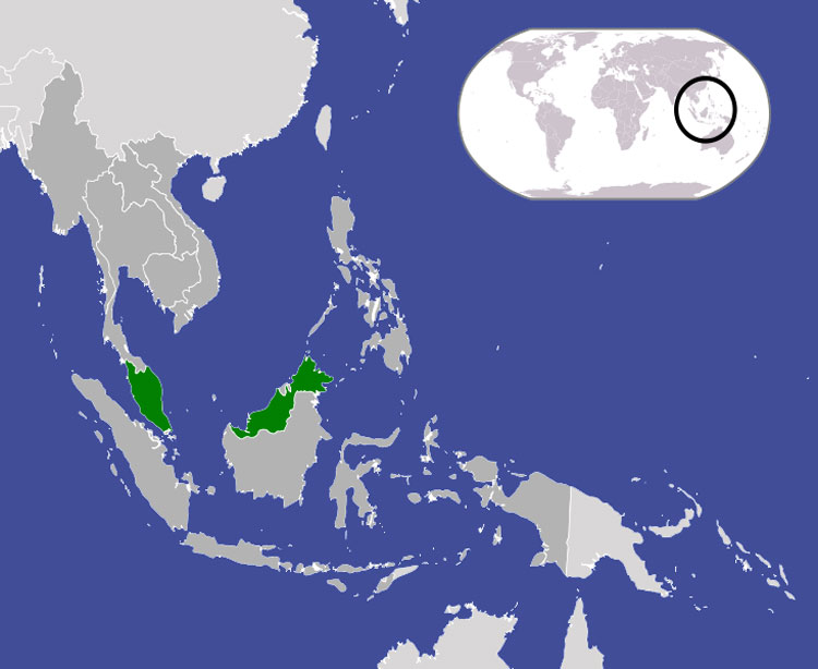 Map of Malaysia